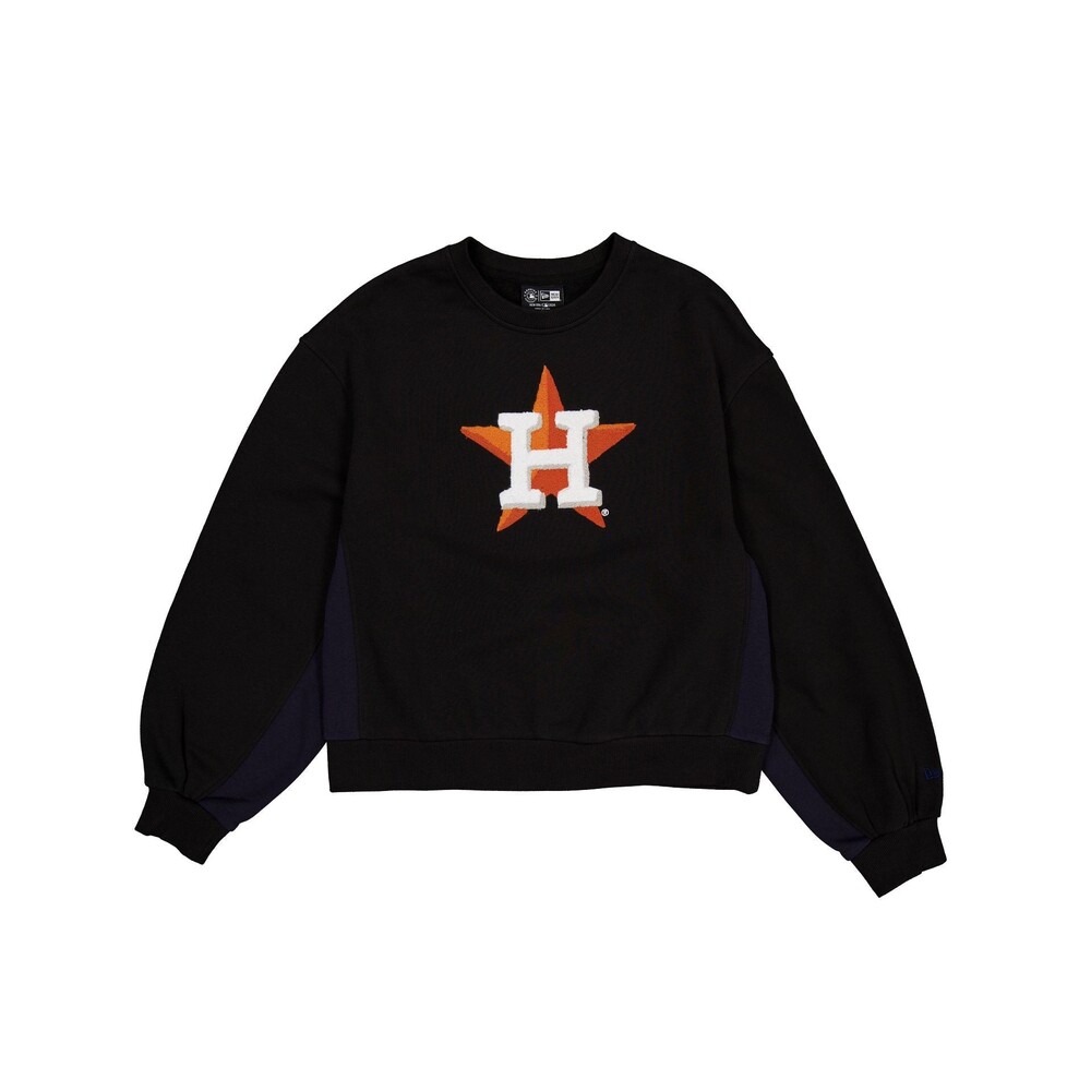 New Era Houston Astros Sport Night Women's Crewneck - Size S